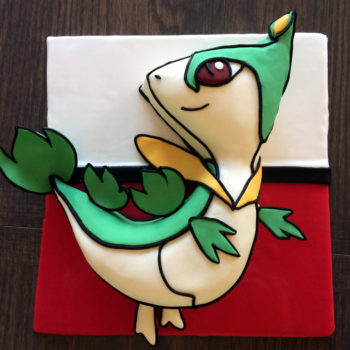 Pokemon “Servine” Cake
